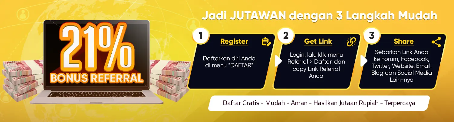 Koinvegas: Bonus Referral Koinvegas | Bonus Referral Situs Taruhan Online